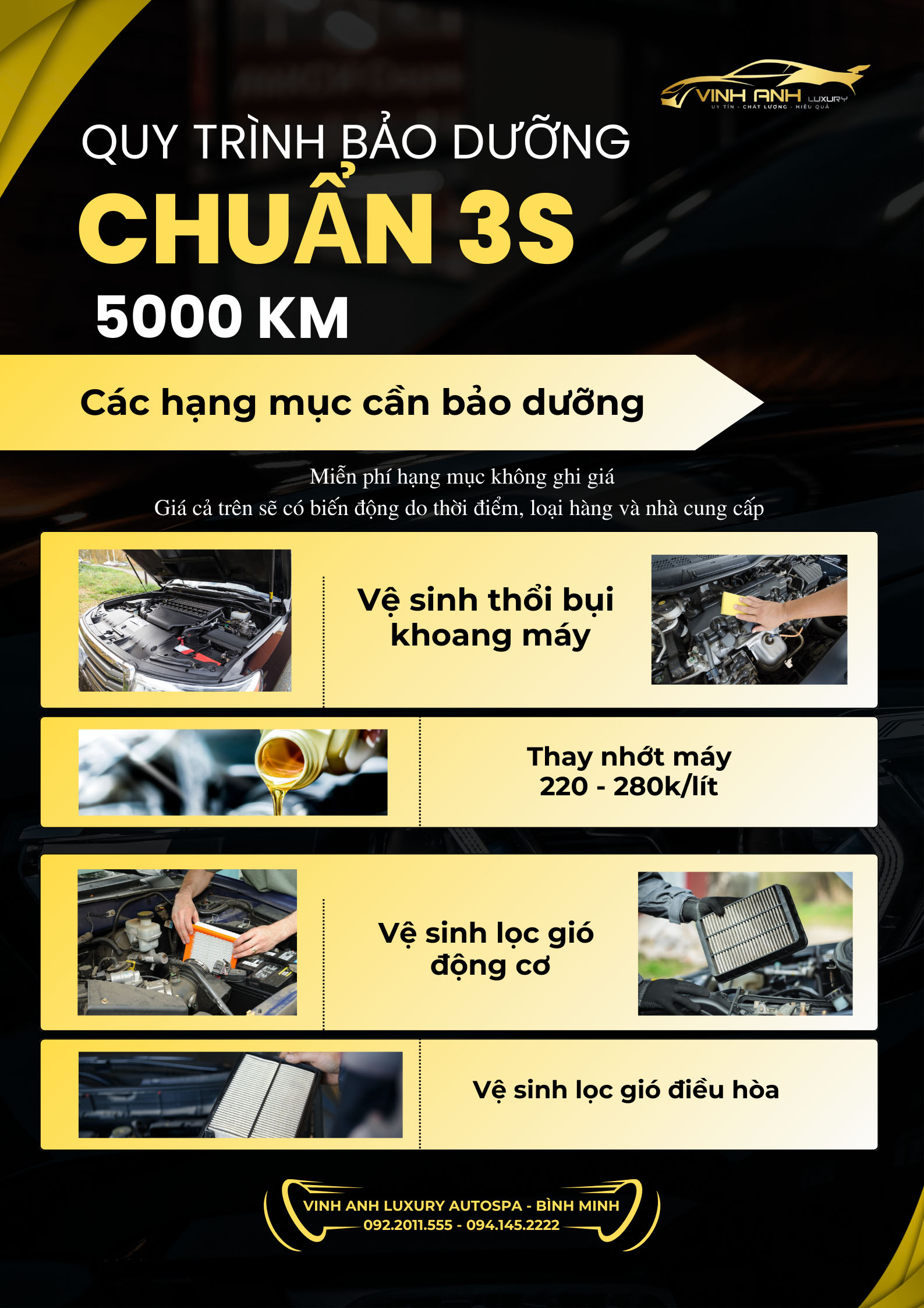 Tại sao cần bảo dưỡng ô tô định kỳ 5.000km?