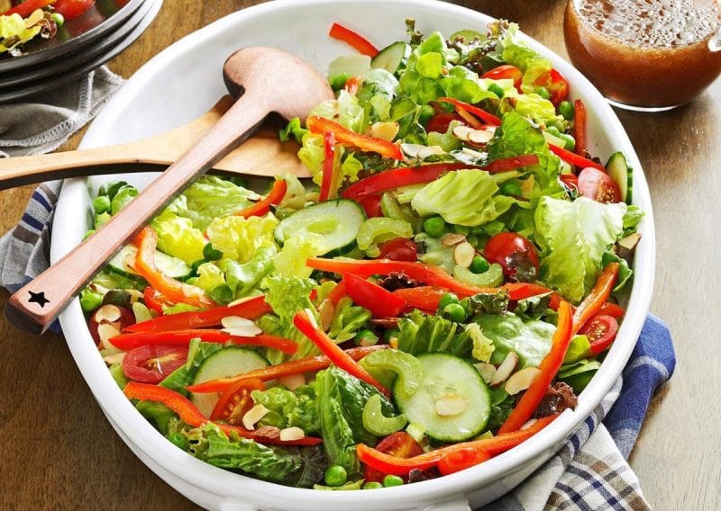 Salad rau xanh
