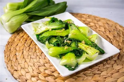 Rau cải xào tỏi