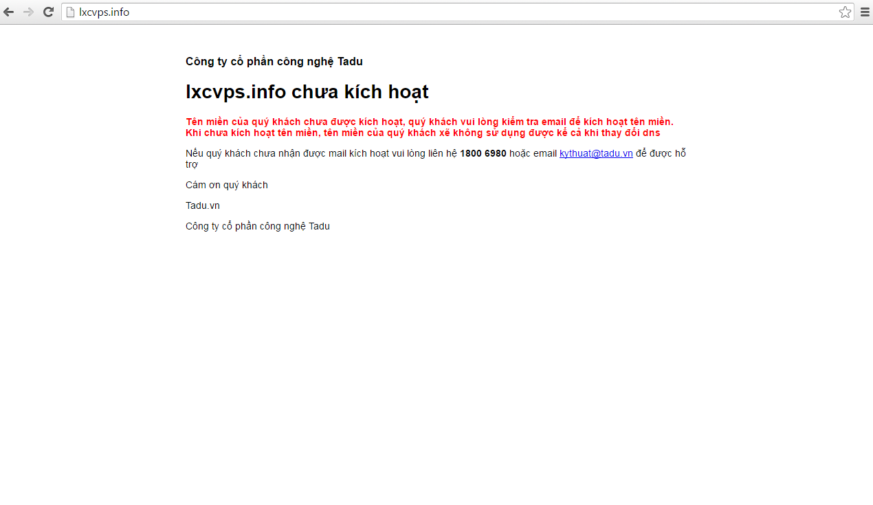 Hướng dẫn kích hoạt tên miền quốc tế