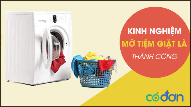 Kinh nghiệm mở tiệm giặt là cho người mới bắt đầu