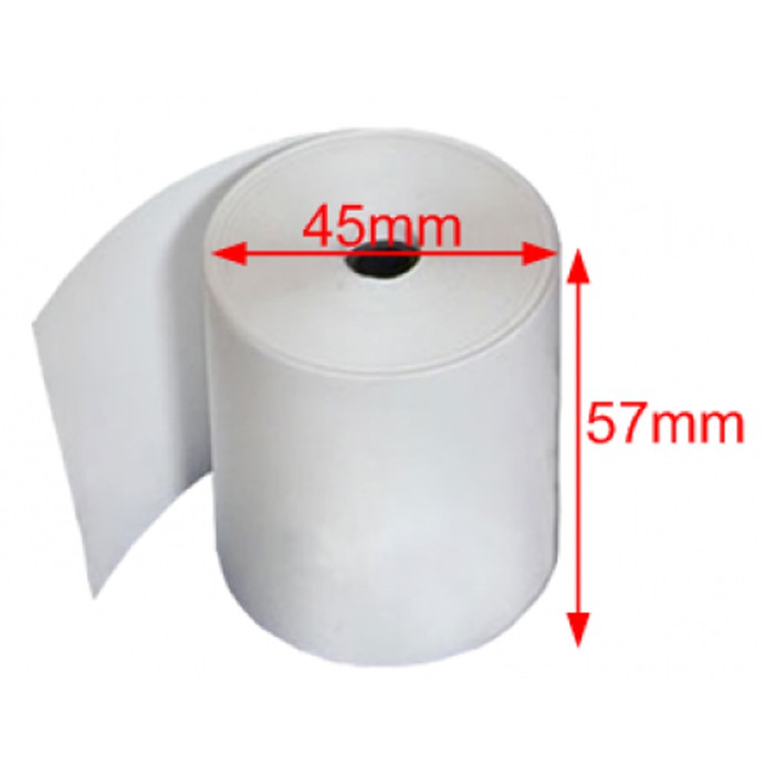 Giấy in hóa đơn nhiệt K58 (khổ 57mm, thùng 100 cuộn)
